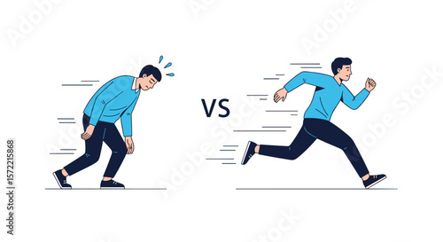 Comparing tiredness and energy for physical activity and exercise performance