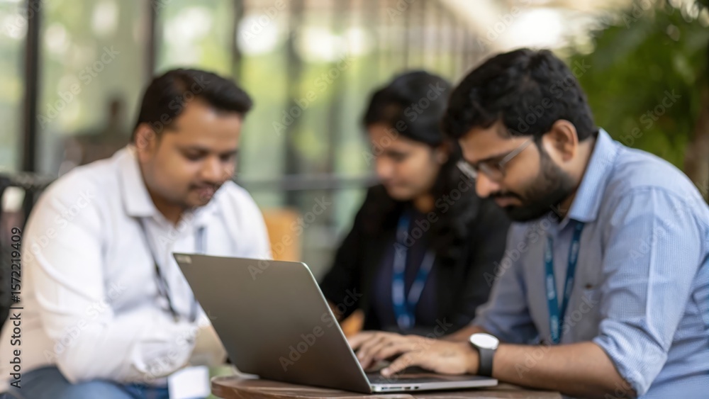 Indian professionals using cloud-based tools for real-time team collaboration
Indian professionals using cloud-based tools for real-time team collaboration