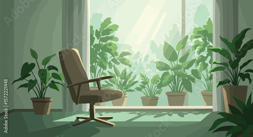 Finding Solace Environmental Sadness Therapy Through Indoor Greenery