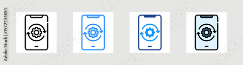 Update Application Icon Collection Set Multiple Style