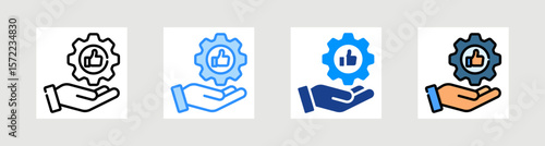Good Service Icon Collection Set Multiple Style