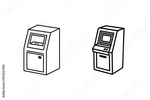 Automated teller machines kiosk banking