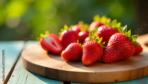 Fresh Ripe Strawberries – Sweet Red Berries Isolated on White Background

