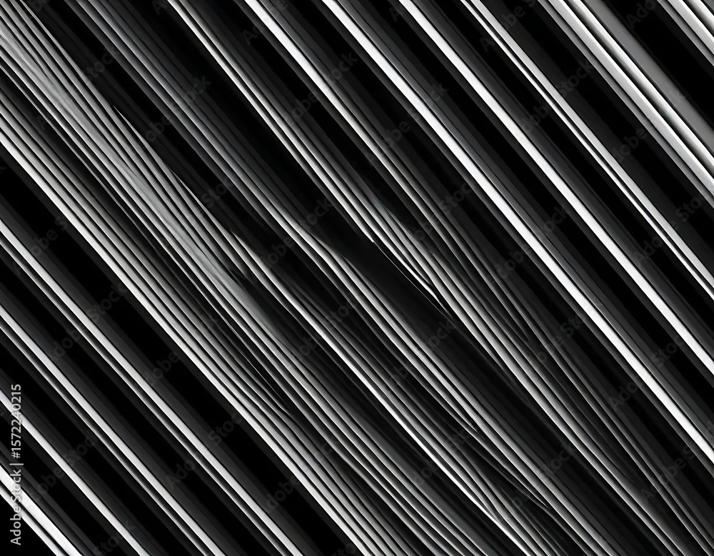 Obraz premium Diagonal line pattern with dynamic movement and contrast