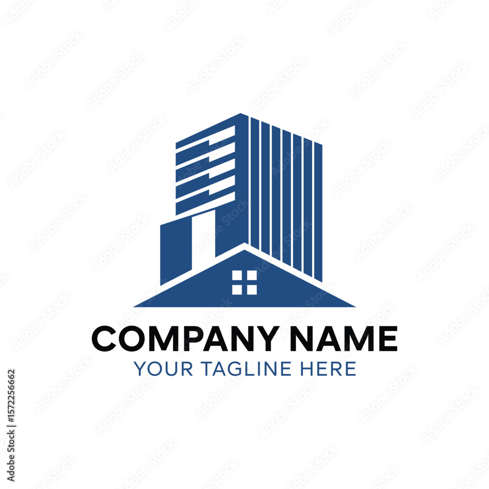 Fototapeta premium Home and building logo template