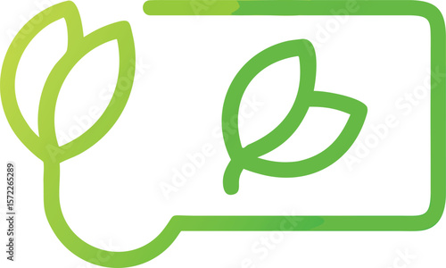 green eco symbol