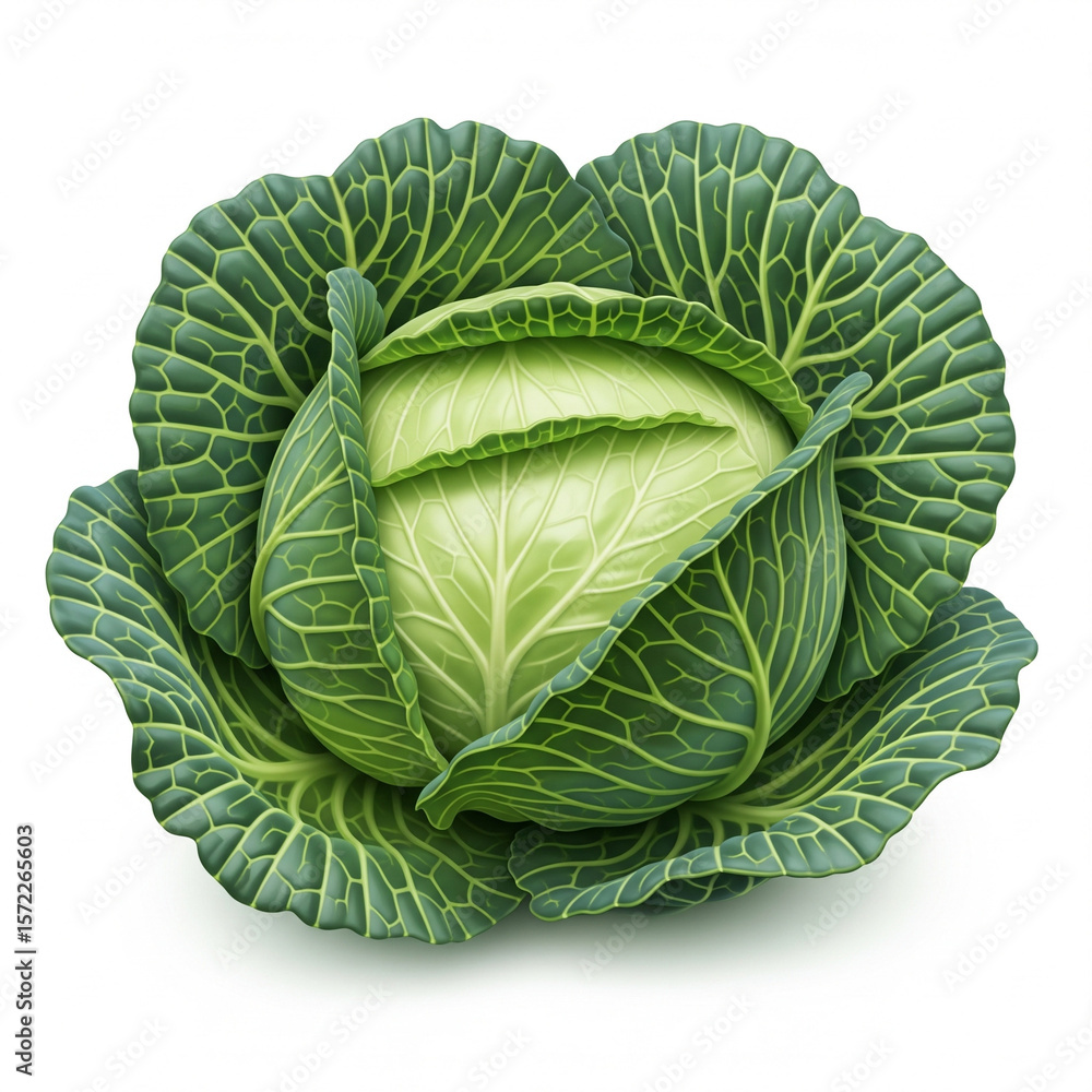 Fototapeta premium head of cabbage