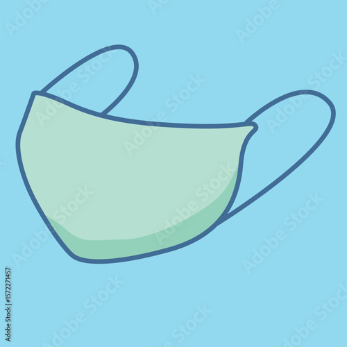 medical masker vector illustration clip art