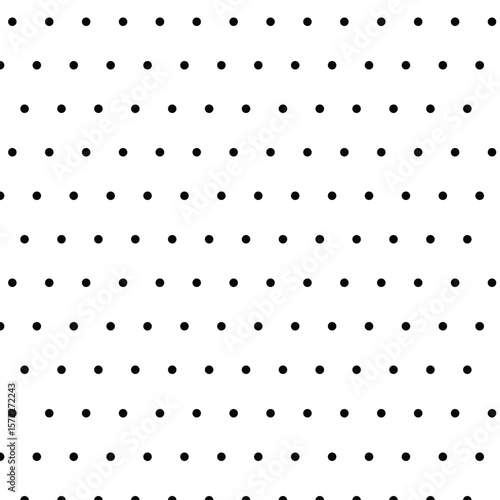 Black polka dots, seamless pattern on white background. Dotted cute pattern. tiny dots seamless surface design. black circles pattern background.