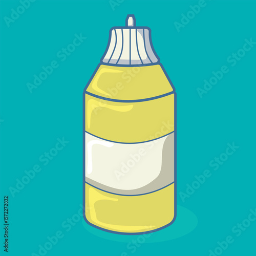 baby oil bottle illustration clip art