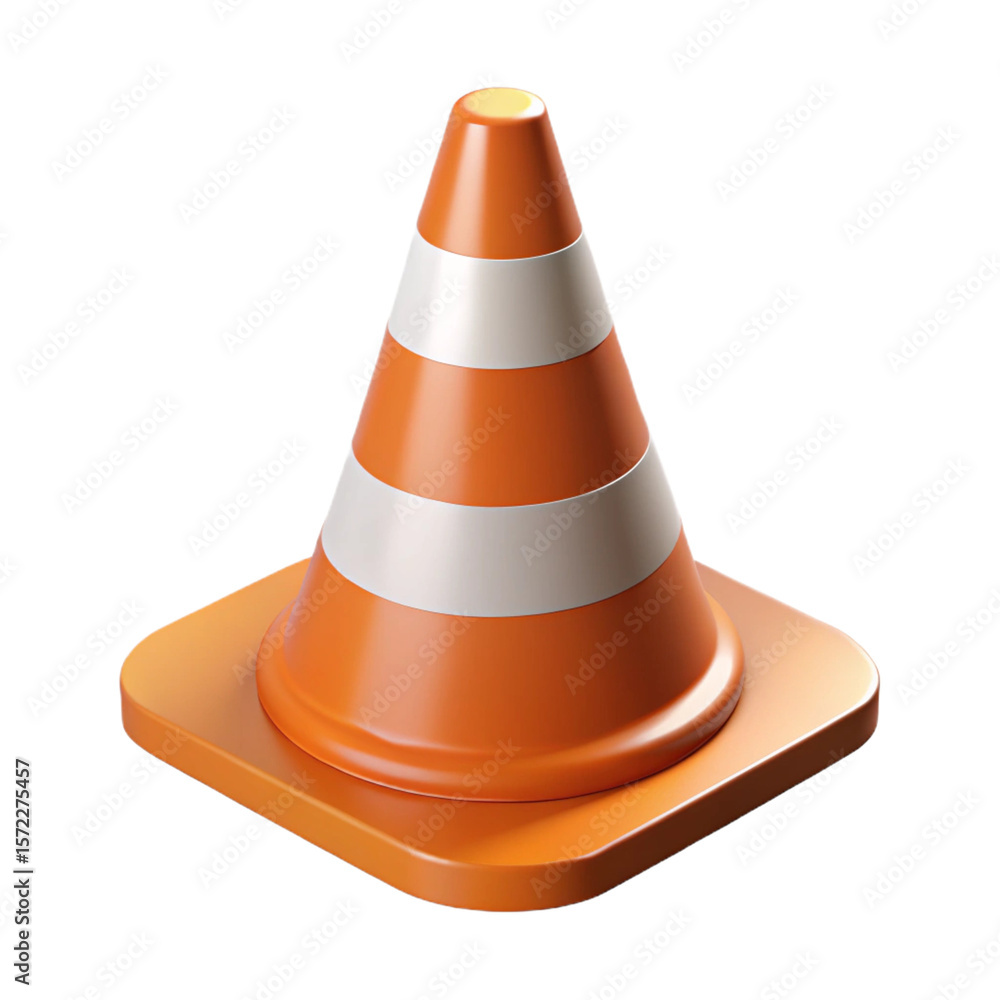 traffic cone isolated on white traffic cone isolated on white