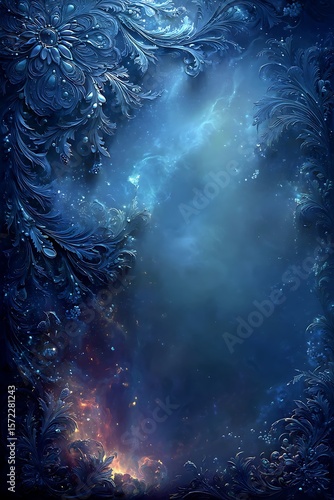 Dark romantasy book cover with elegant serif typography and magical glow