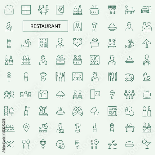 set of flat icons for web and mobile applications