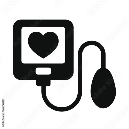 blood pressure monitor icon 