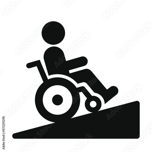 wheelchair ramp icon 