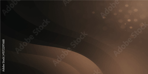 Dark Chocolate Abstract Curves with Smooth Minimal Gradient Layers and Subtle Motion Effects