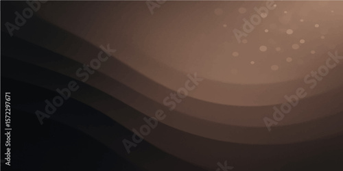 Dark Chocolate Abstract Curves with Smooth Minimal Gradient Layers and Subtle Motion Effects