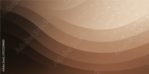 Elegant Earth-Tone Waves with Soft Gradient Layers and Minimalistic Abstract Aesthetic Design