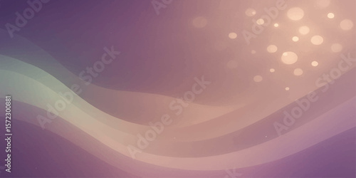 Soft glowing violet gradient abstract wave texture with pastel light fabric background