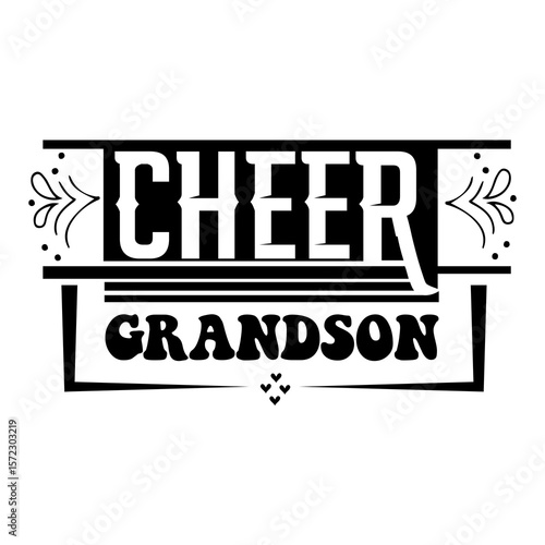 Cheer grandson SVG Design
