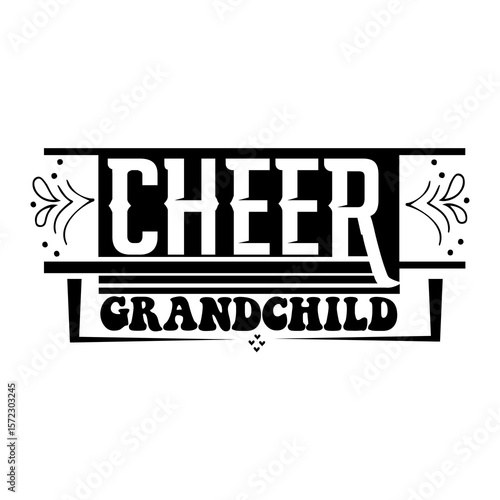  Cheer grandchild SVG Design

