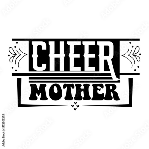Cheer mother SVG Design
