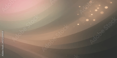 Beige and grey wave abstract background with layered smooth fabric texture and soft flow