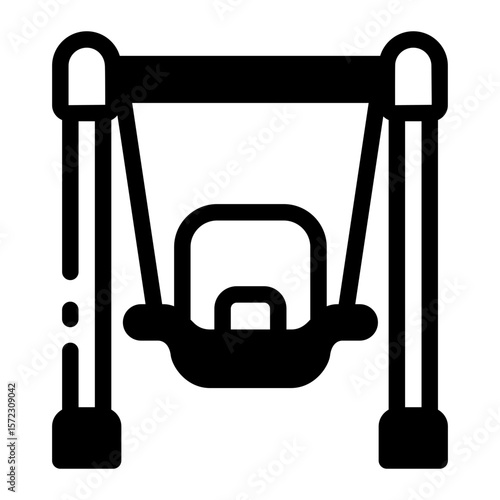 A linear style icon representing baby swing
A linear style icon representing baby swing



