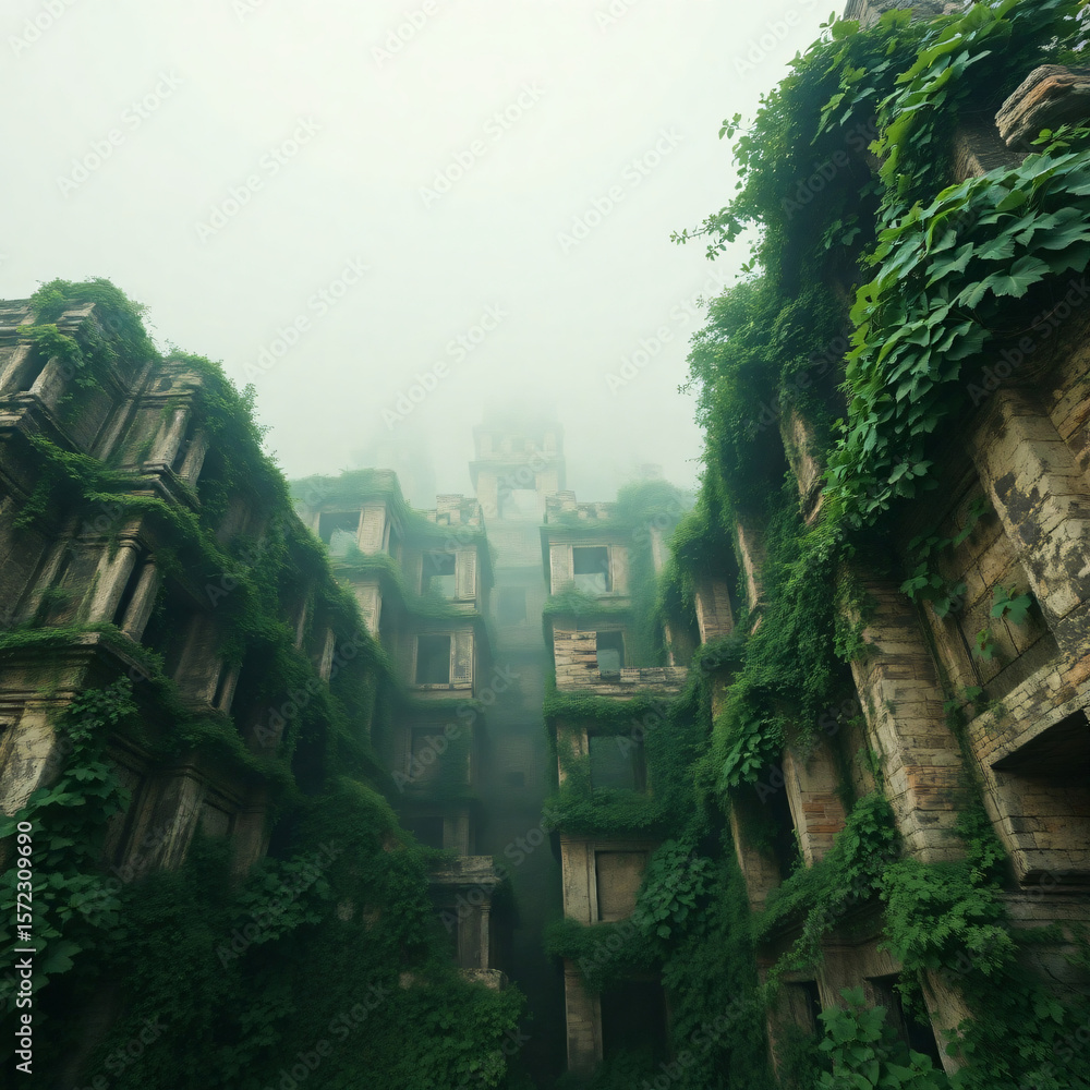 Obraz premium Abandoned building 