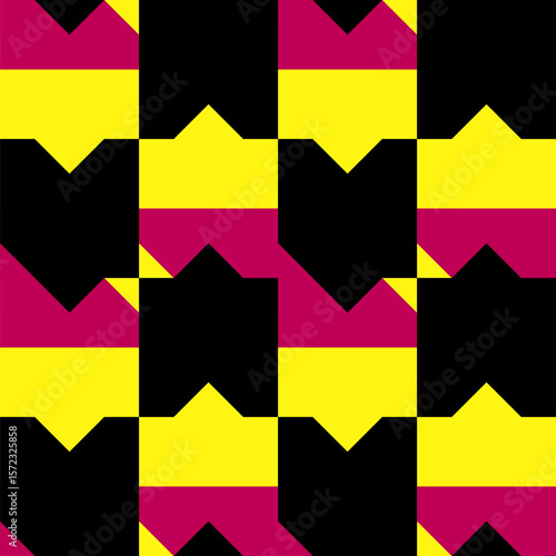Abstract geometric seamless...