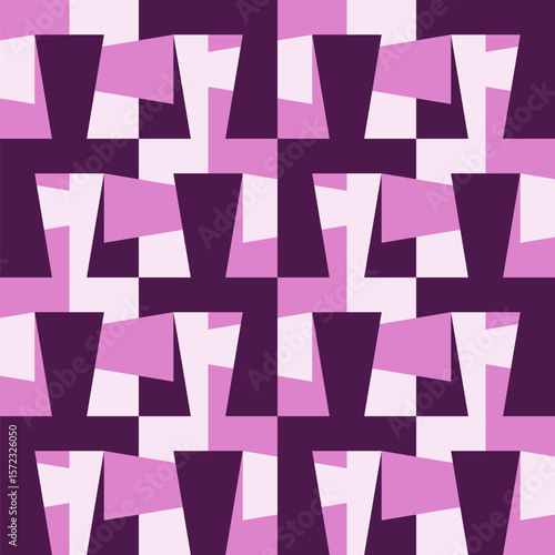 Abstract geometric seamless...
