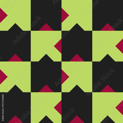 Abstract geometric seamless...