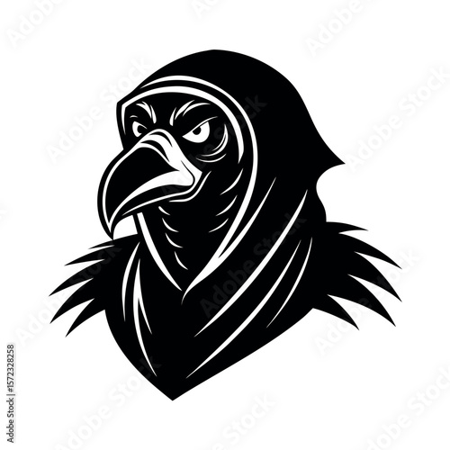 Hooded Vulture Angry Look