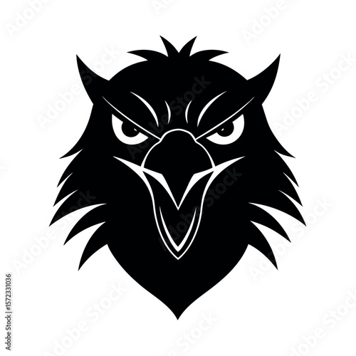Angry Face Vulture Icon