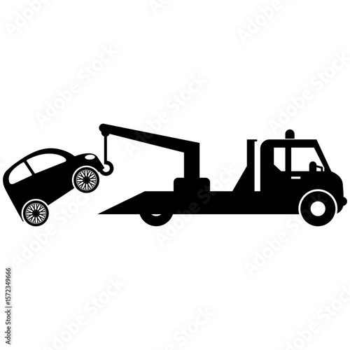 Car Towing Icon