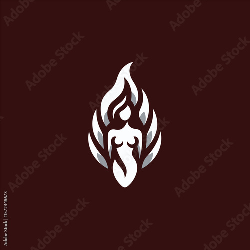 fire goddess logo