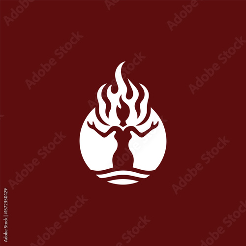 fire goddess logo