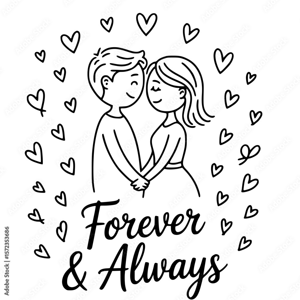Wedding Photography Love Cartoon Romantic Cartoon Vector Graphics