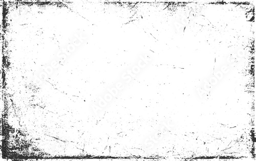 Old dusty grain film frame scratch overlay. Scratched dotted texture. Grainy grunge photo filter background. Vector White wall texture noise and overlay pattern texture frame stone pattern.	