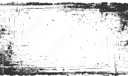 Old dusty grain film frame scratch overlay. Scratched dotted texture. Grainy grunge photo filter background. Vector White wall texture noise and overlay pattern texture frame stone pattern.	