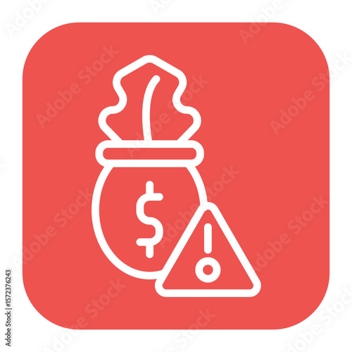 Financial Risk Icon
