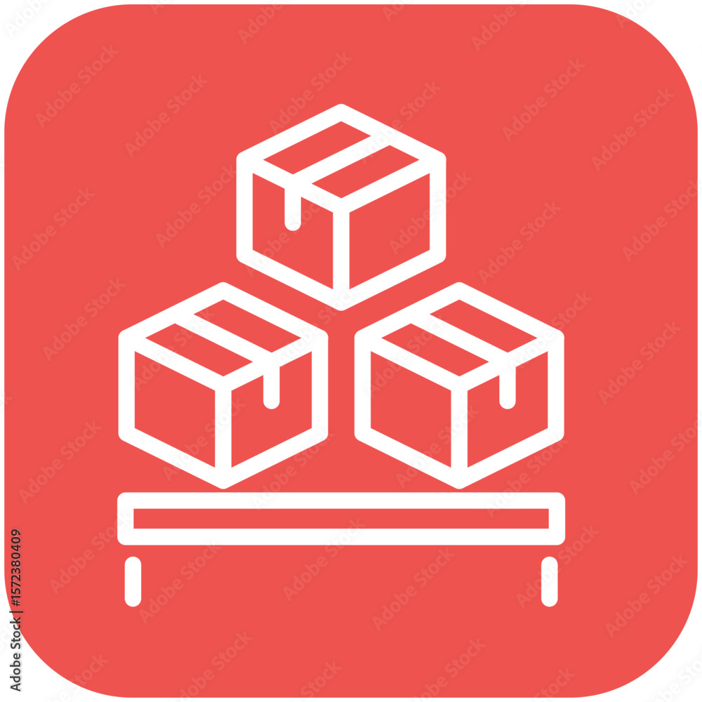 Obraz premium Finished Goods Icon