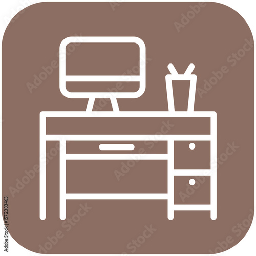 Laptop Workspace Icon