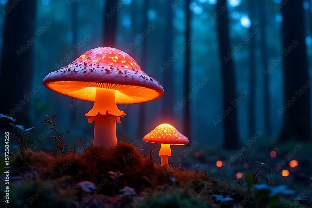 Fototapeta premium amanita muscaria fly agaric