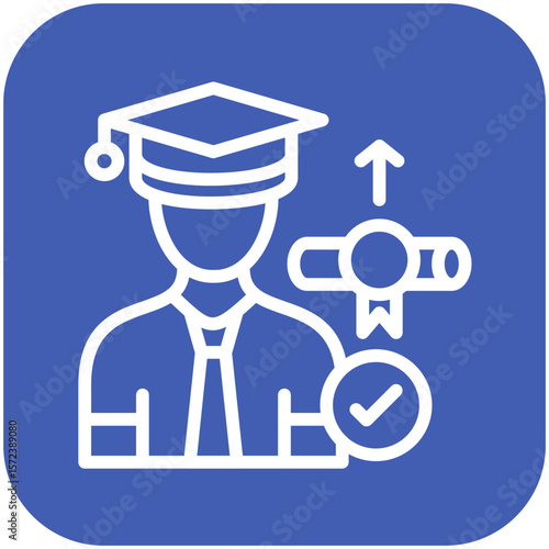 Postgraduate Student Icon