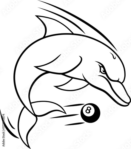 Dolphin animal mean tough b...