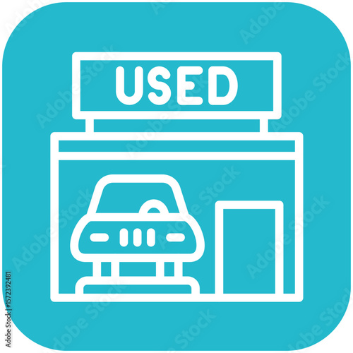 Used Car Dealership Icon