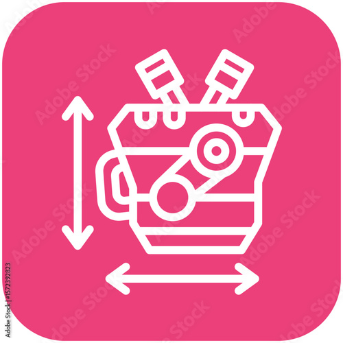 Engine Size Icon