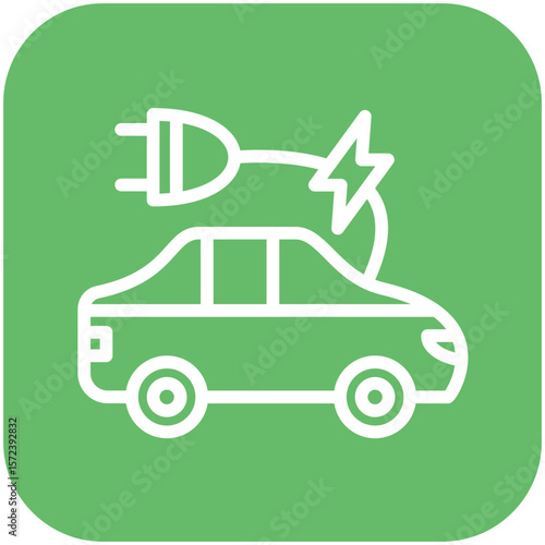 Electronic Car Icon