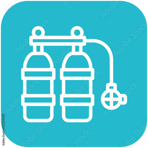 Diving Tank Icon
